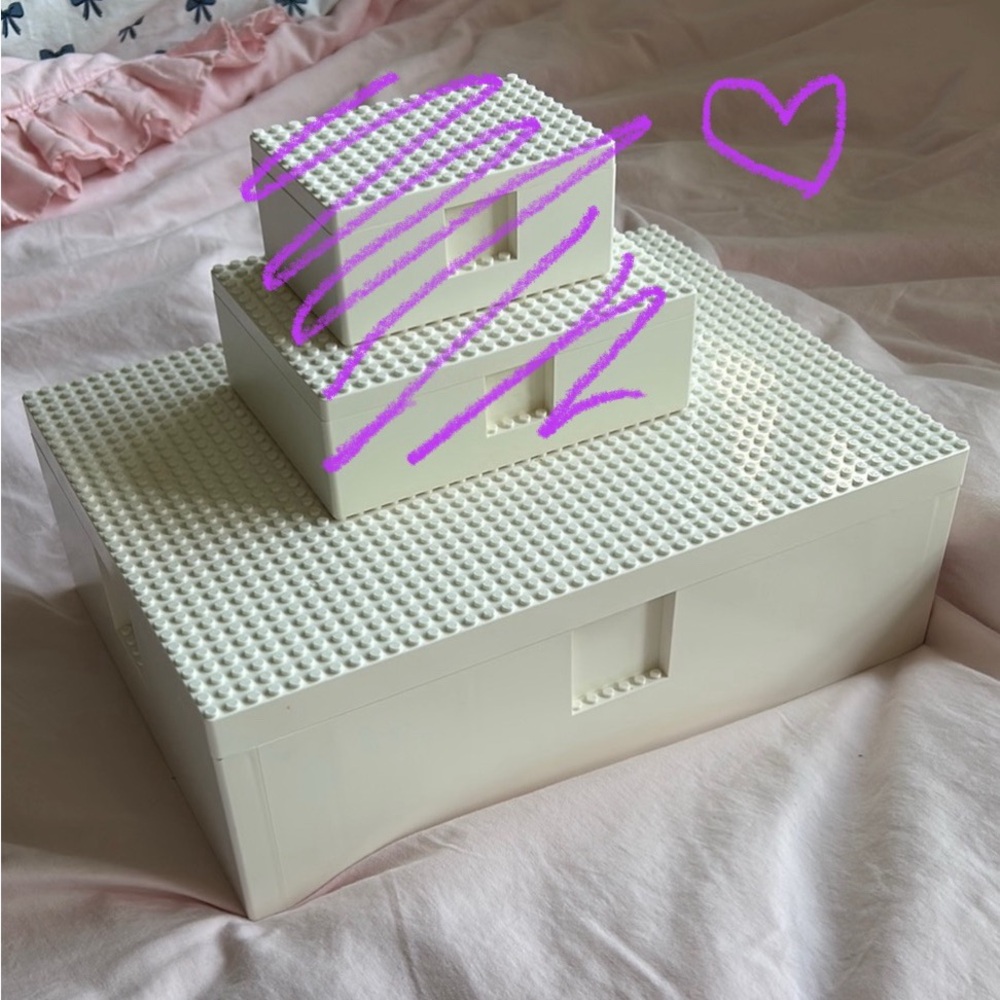 Ikea x Lego "BYGGLEK" large box